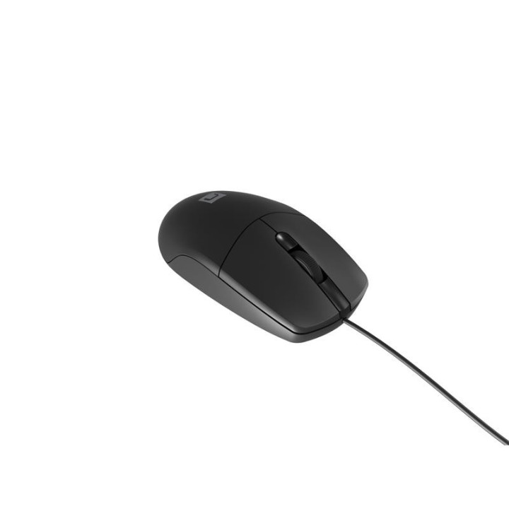 Raton Natec Ruff 2 1000DPI USB Black | InfoChen Canarias