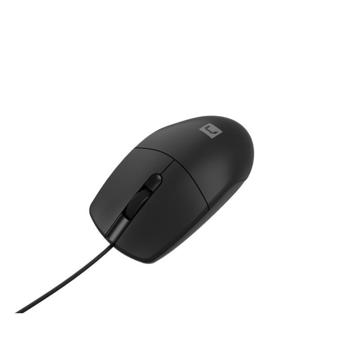 Raton Natec Ruff 2 1000DPI USB Black | InfoChen Canarias