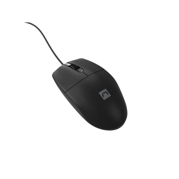 Raton Natec Ruff 2 1000DPI USB Black | InfoChen Canarias