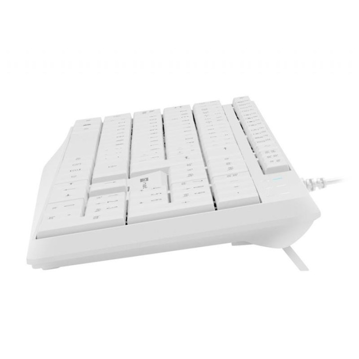 Teclado Natec Nautilus Slim Layout USB White | InfoChen Canarias