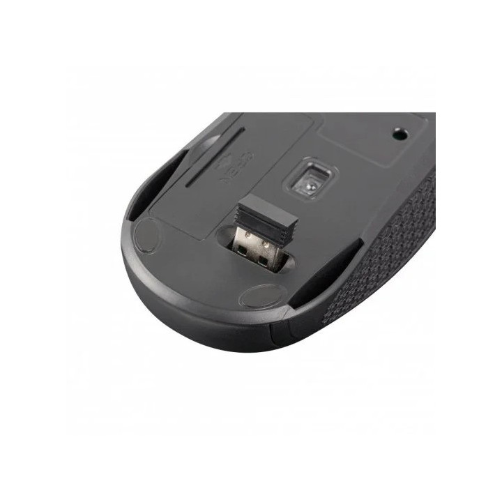 Raton Natec Jay 2 1600DPI Wireless Black | InfoChen Canarias