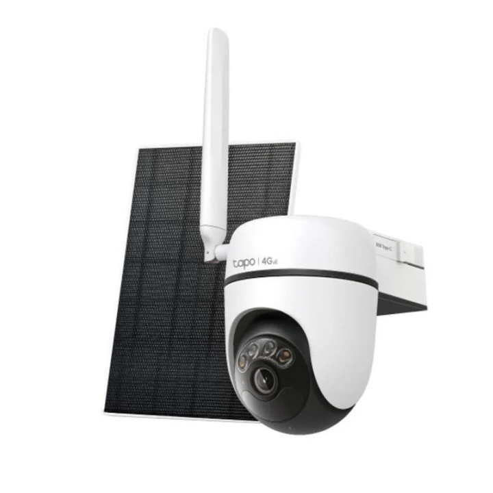 Cámara IP Tp-Link Tapo C615G 2K Qhd 4G Lte 360º Exterior + Panel