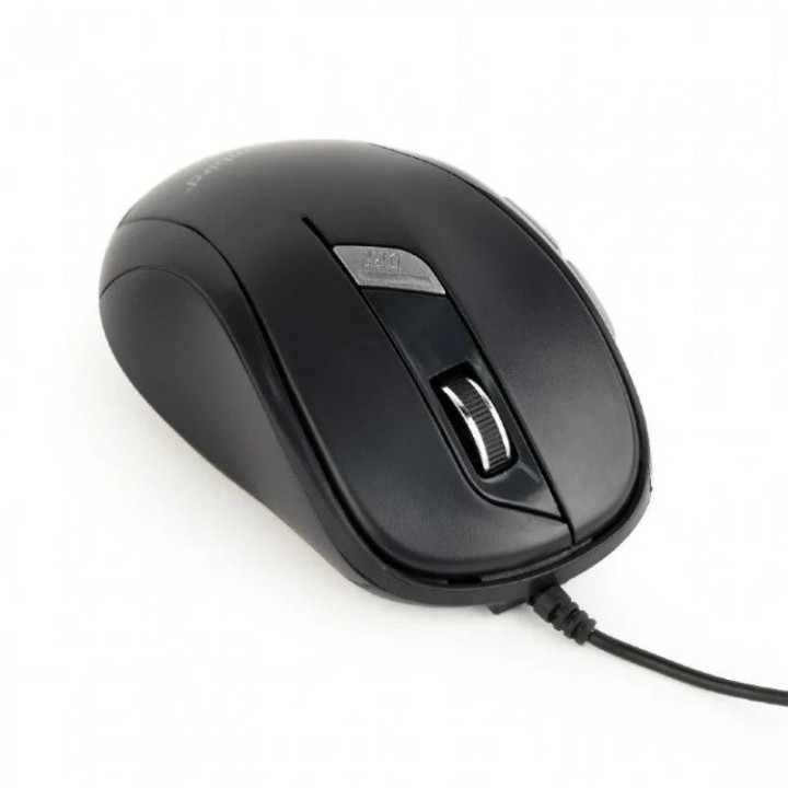 Raton Gembird USB 1600DPI Black | InfoChen Canarias