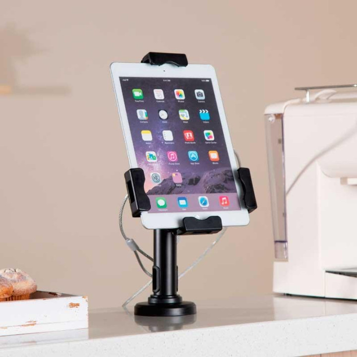 Soporte Aisens Con Antirrobo Para Tablet 8-11 Black | InfoChen