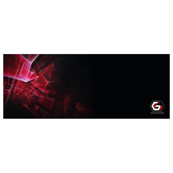 Alfombrilla Gembird Gaming Xl 350X900MM Black/red | InfoChen