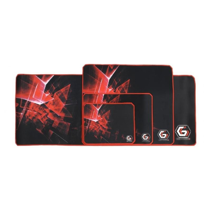 Alfombrilla Gembird Gaming M 250X350MM Black/red | InfoChen