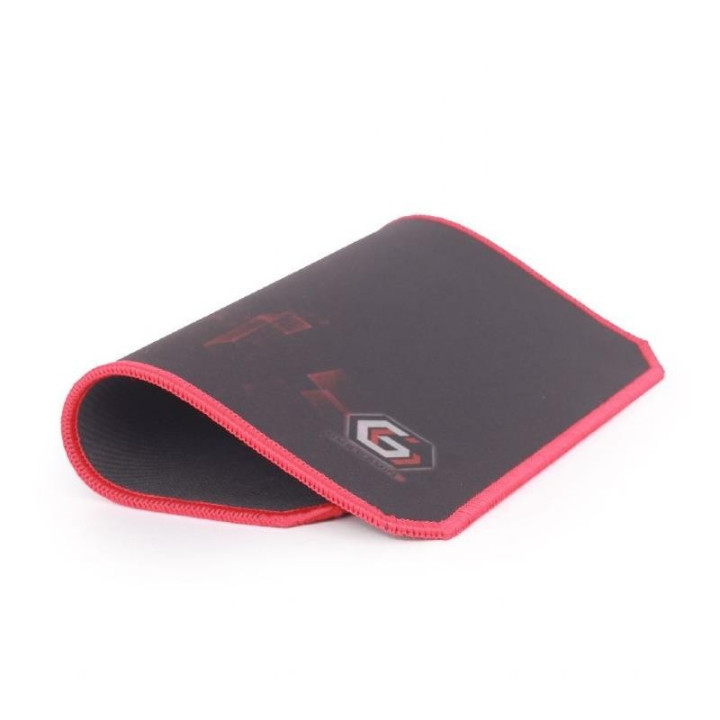Alfombrilla Gembird Gaming M 250X350MM Black/red | InfoChen