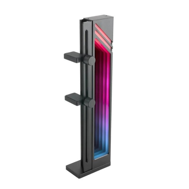 Soporte Mars Gaming Para Tarjeta De Video Magnetico RGB Black |