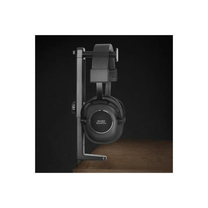 Soporte De Mesa Mars Gaming Auriculares Black | InfoChen Canarias