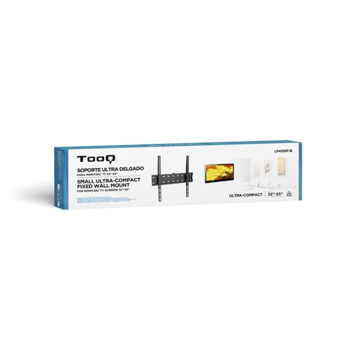 Soporte TV Monitor Tooq 32-55 40KG Black | InfoChen Canarias