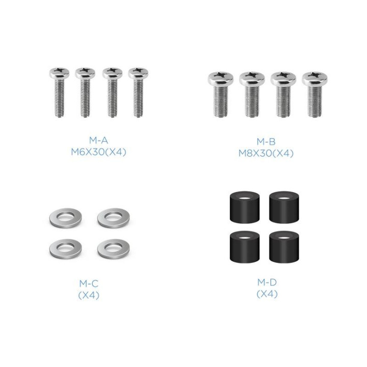 Soporte TV Monitor Tooq 32-55 40KG Black | InfoChen Canarias