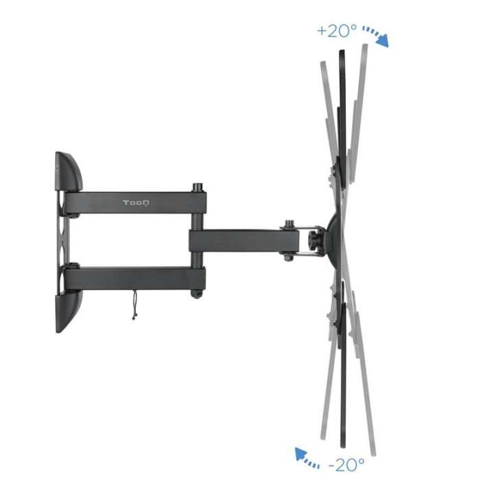 Soporte TV Monitor Tooq 23-55 30KG Inclinable/giratorio |