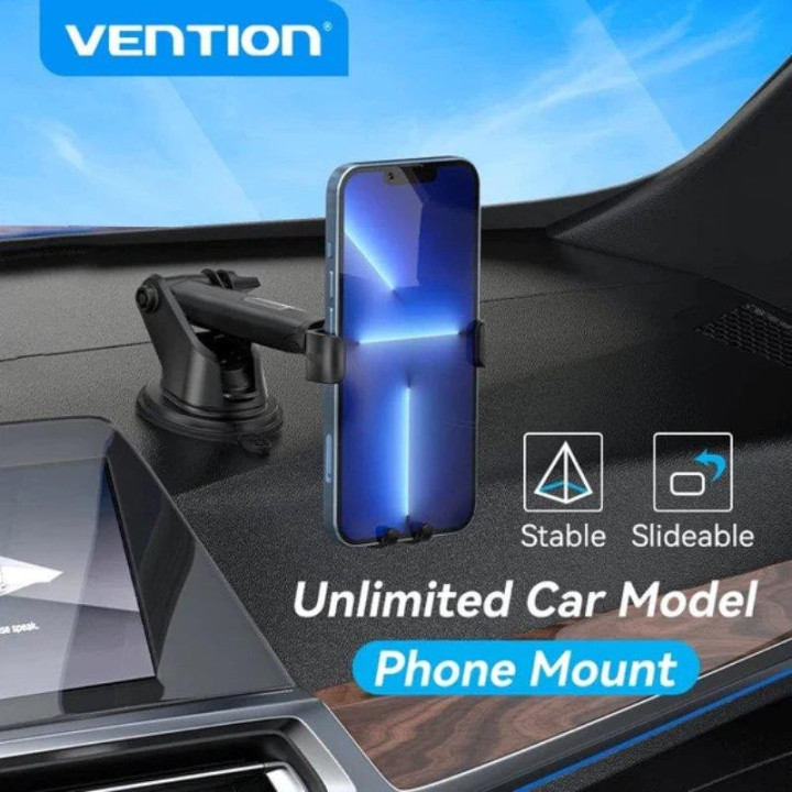 Soporte Vention KCOB0 Coche Para Smartphone 4.7-7.32 Ventosa
