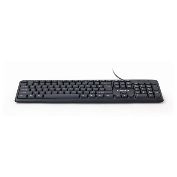 Teclado Gembird USB Black | InfoChen Canarias