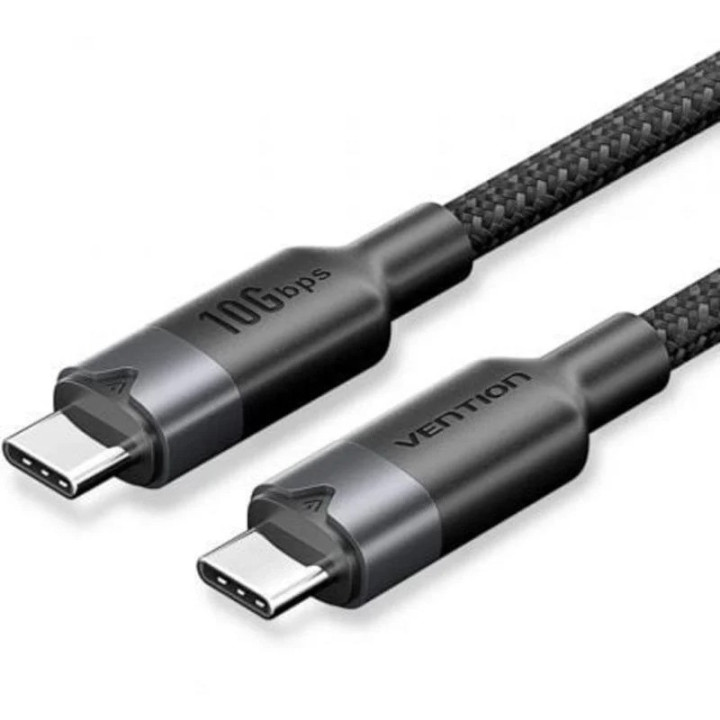 Cable USB-C 3.2 Vention Tipo USB-C/m - USB-C/m 5A 2M 100W 10GBPS