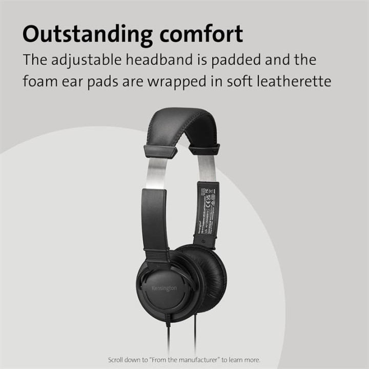 Auriculares + Microfono Kensington K33597WW Hi-Fi Jack 3.5MM