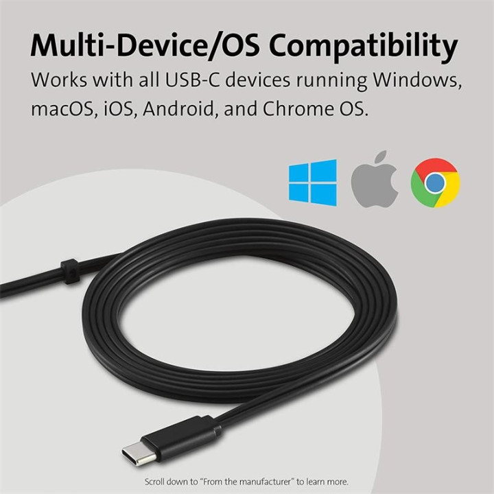 Auriculares + Microfono Kensington K97457WW Hi-Fi USB-C Black |