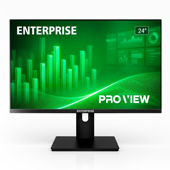 Monitor Enterprise Pro-View 24 IPS Fhd 120HZ VGA + HDMI +