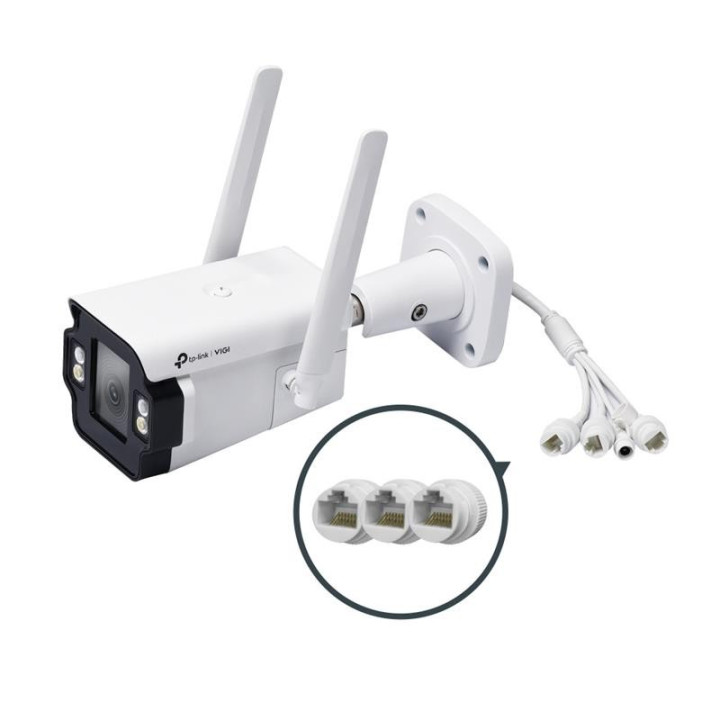 Cámara IP Tp-Link Insight Bullet Exterior 4G 4MP 4MM Color IP67