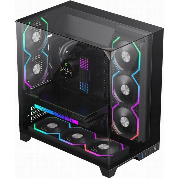 Caja Ordenador Gaming Infinity M-Atx Black | InfoChen Canarias