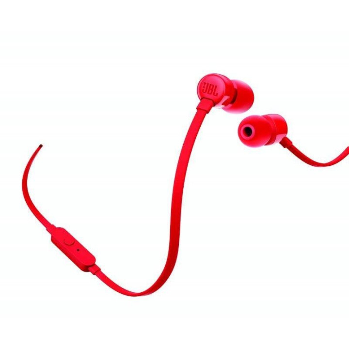 Auriculares + Microfono Jbl Tune 110 In Ear Aux Red | InfoChen