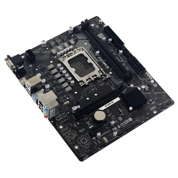 Placa Base Biostar H610MH DDR5 VGA + HDMI | InfoChen Canarias
