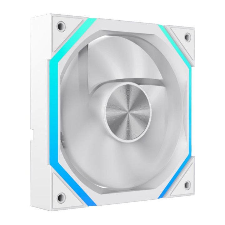 Ventilador Gm 12CM Adicional Gaming Chasis ARGB Silencioso White