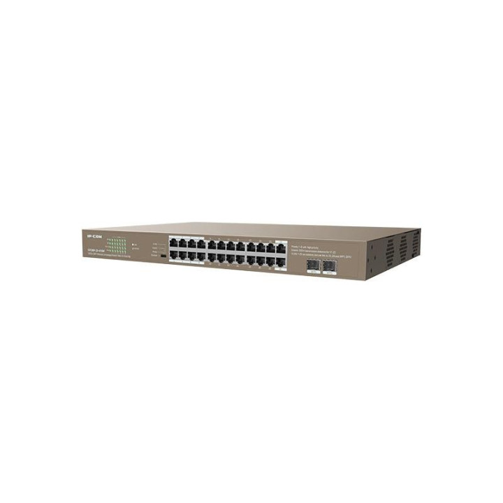 Switch IP-Com 24 Puertos Gigabit POE 2 Sfp Rack | InfoChen