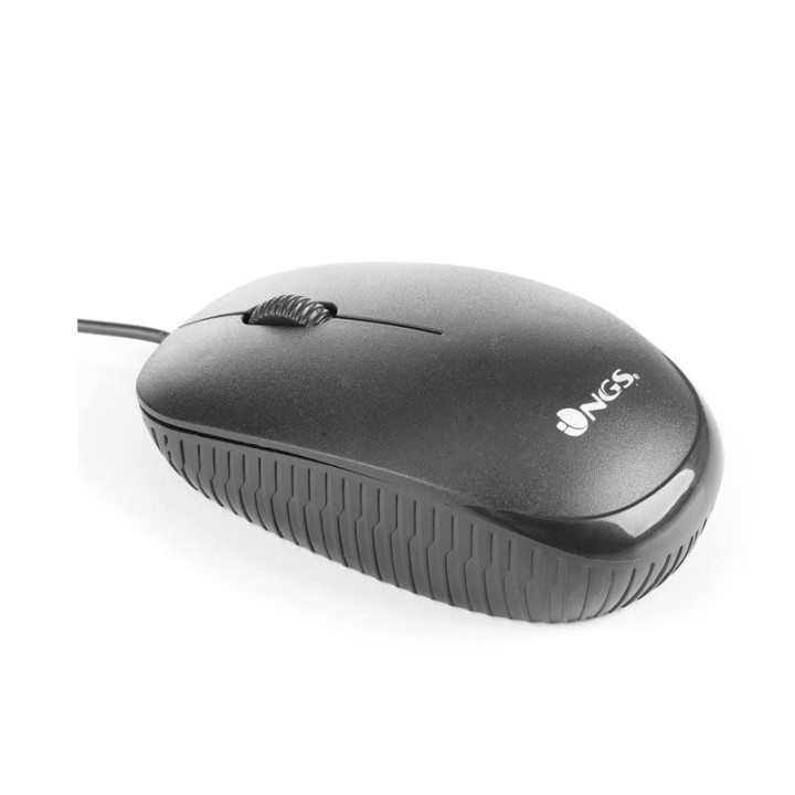 Raton Ngs Flame USB Optico Black | InfoChen Canarias