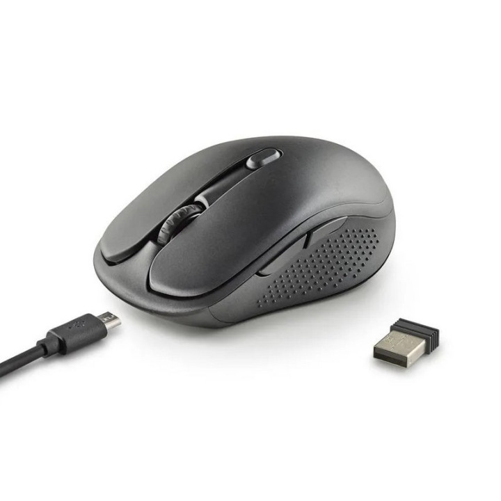 Raton Ngs Evo Rust Wireless Silent Black | InfoChen Canarias