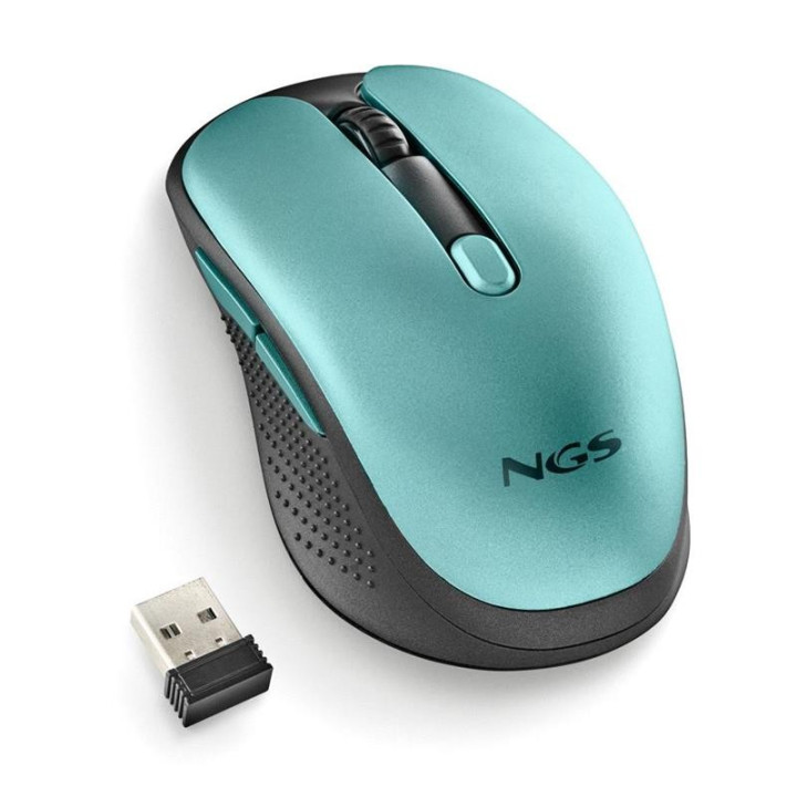 Raton Ngs Evo Rust Wireless Silent Blue | InfoChen Canarias