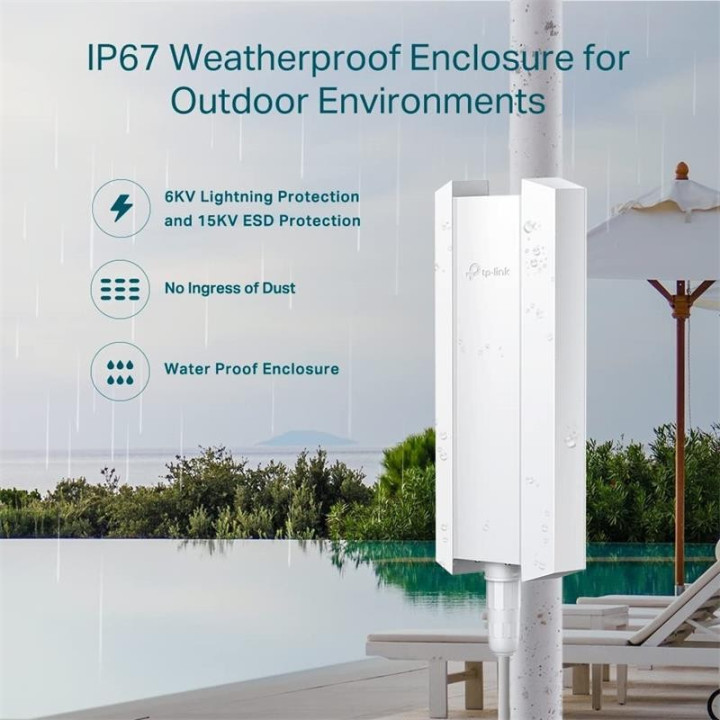 Access Point Tp-Link EAP610-OUTDOOR AX1800 Dual Band Wi-Fi 6