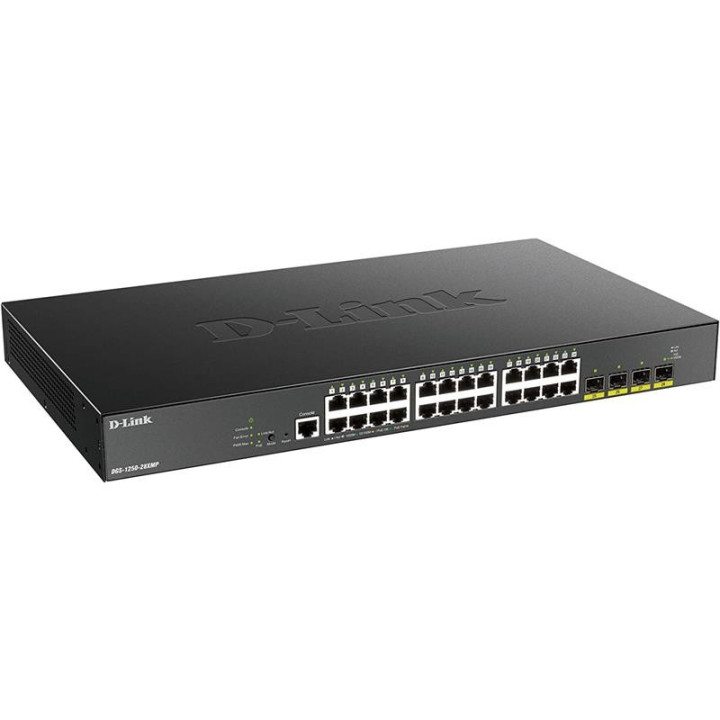 Switch D-Link Gigabit 28 Puertos DGS-1250-28X 24+4 10G Sfp+ |
