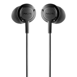 Auriculares + Microfono Ngs Drift In Ear Jack 3,5MM Black |