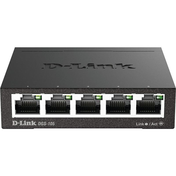 Switch D-Link Gigabit 5 Puertos DGS-105/E | InfoChen Canarias