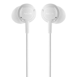 Auriculares + Microfono Ngs Drift In Ear Jack 3,5MM White |