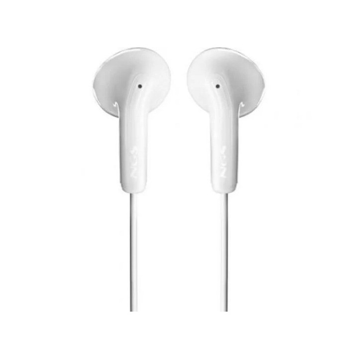 Auriculares + Microfono Ngs Cross Glide In Ear USB-C White |