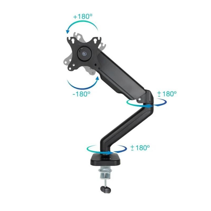 Soporte De Mesa TV Monitor Tooq Ergonomico Asistido 17-32 Black |