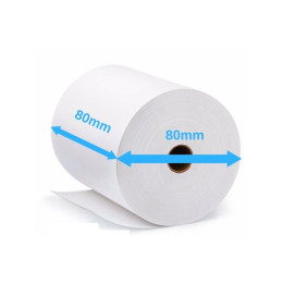 Bobina Papel Térmico Avpos 80X80X12 (( Pack 5 Rollos )) |