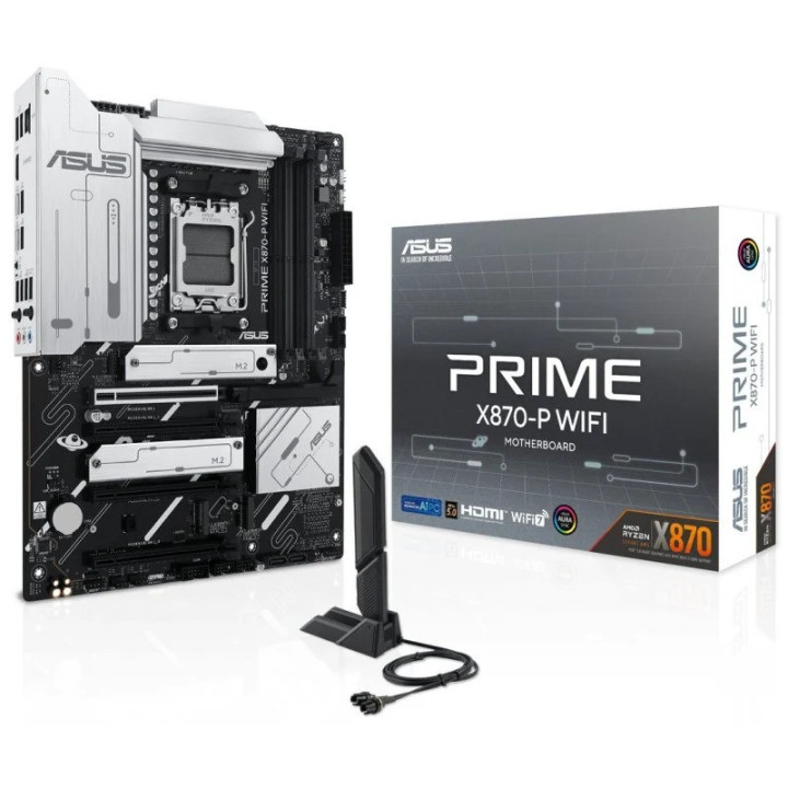 Placa Base Asus Prime X870-P WIFI Atx AM5 4XDDR5 USB-C HDMI |