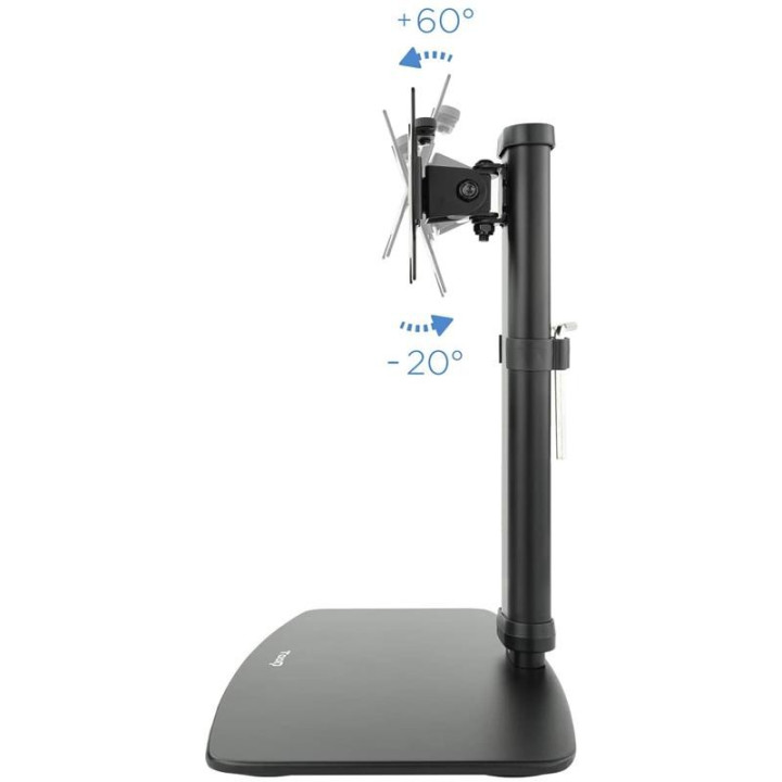 Soporte De Mesa TV Monitor Tooq Reg.altura Gir. Incl. 17-27 Black