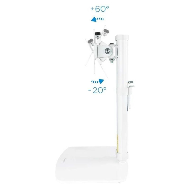 Soporte De Mesa TV Monitor Tooq Reg.altura Gir. Incl. 17-27 White