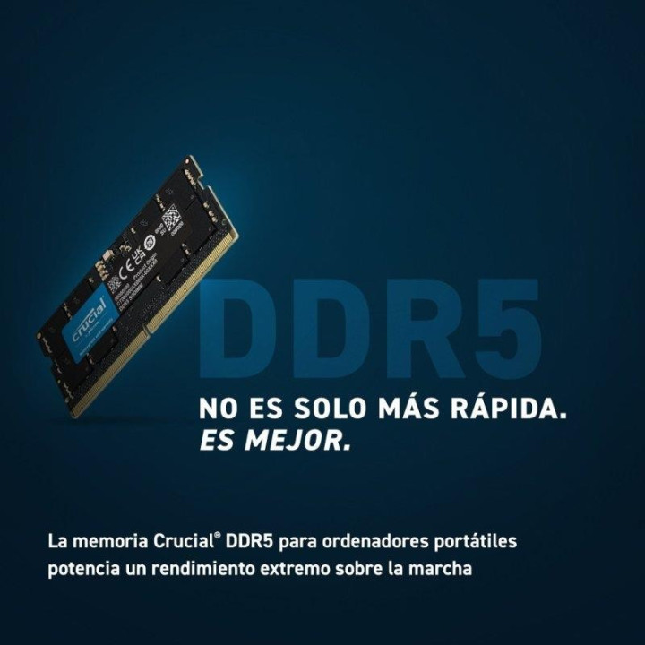 Memoria Sodimm 16GB Crucial DDR5 5600MHZ | InfoChen Canarias