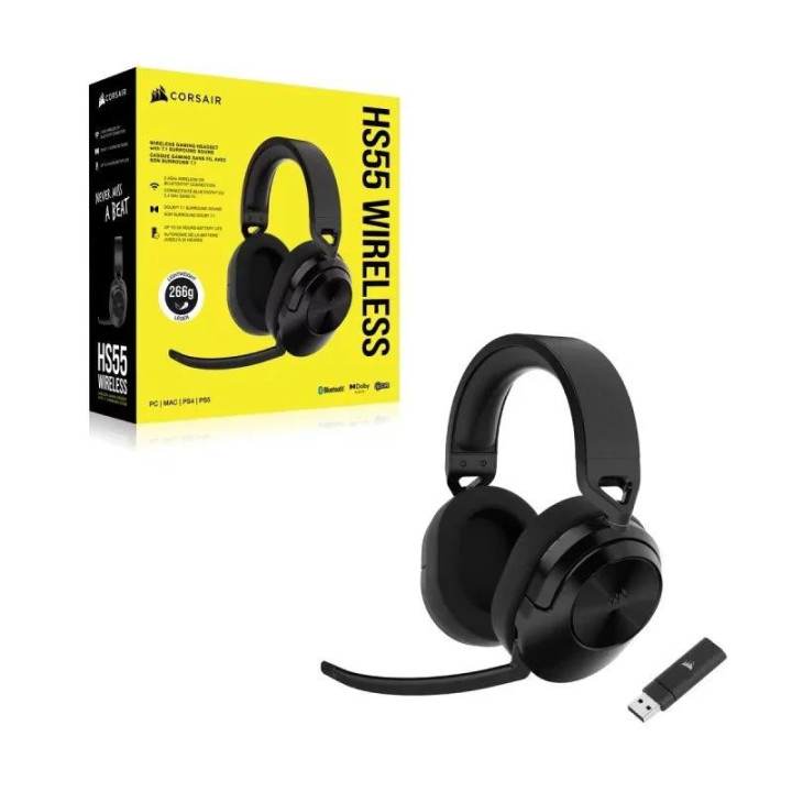 Auriculares + Microfono Corsair HS55 Gaming Headset Wireless Db