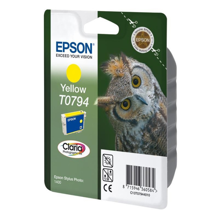 Tinta Epson C13T07944010 Yellow T0794 | InfoChen Canarias