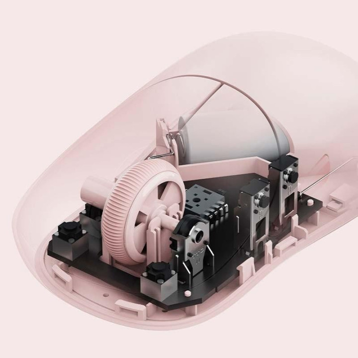Raton Xiaomi Mouse 3 Wireless 1200DPI Pink | InfoChen Canarias