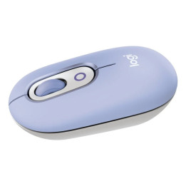 Raton Logitech Pop Mouse Wireless Bluetooth Purple | InfoChen