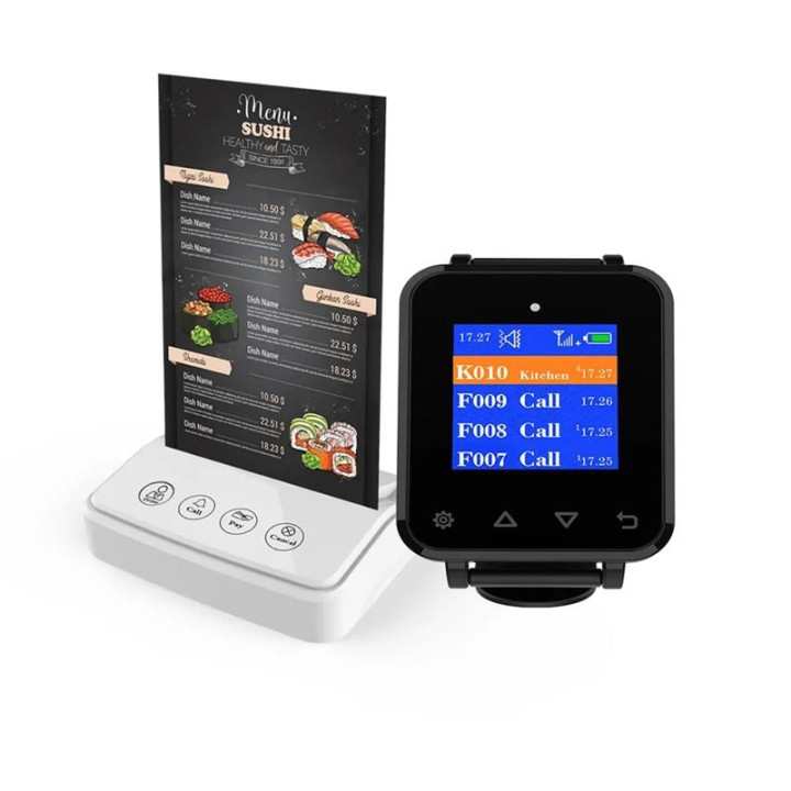 Reloj Avisador De Camareros Avpos 1YR Garantia | InfoChen