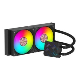 Refrigeracion Liquida CPU Abysm Oceanic Tide ARGB 240MM Black |