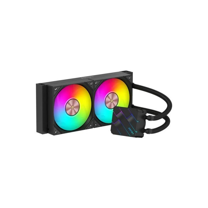 Refrigeracion Liquida CPU Abysm Oceanic Tide ARGB 240MM Black |